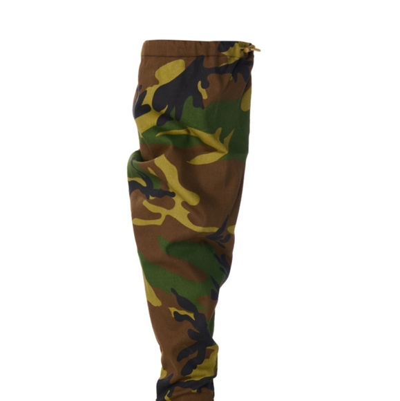 "ARMY READY" Stylish Camouflage Over the Knee Boots - Picture 3 of 4